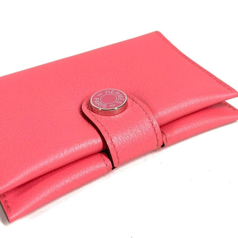 HERMES RMS R.M.S Business Card Holder Leather Goods Pass Case Bi-fold Holder/... - Picture 4 of 12